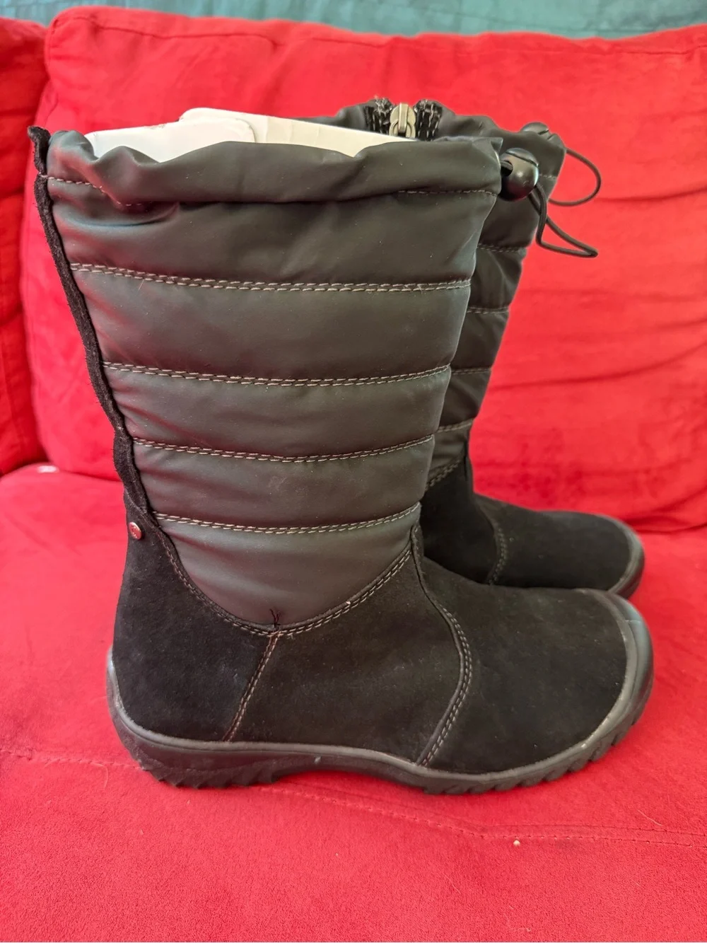 Aporto waterproof Women's Black Insulated Winter Boots